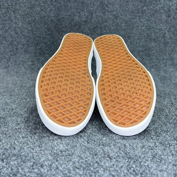 Vans‎ Sneakers Women's 7 Cream Aloha Hula Girls Low Lace Up Athletic Skate Shoes - Picture 12 of 13